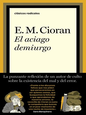 cover image of El aciago demiurgo